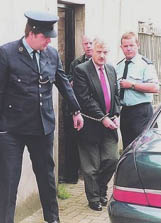 Reporter taken into custody